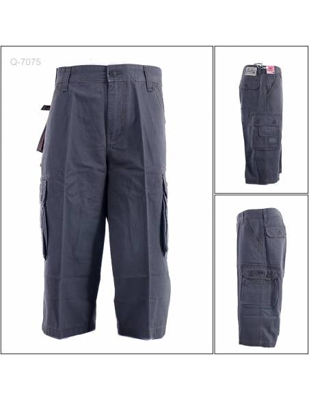 Celana Pendek Katun Cowok Cargo/Kempol Cardinal 27-32