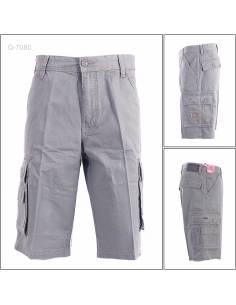 Celana Pendek Katun Cowok Cargo/Kempol Cardinal 33-36