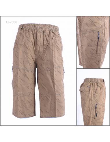 Celana Pendek Katun Cowok Kolor Alpheus 4XL-5XL