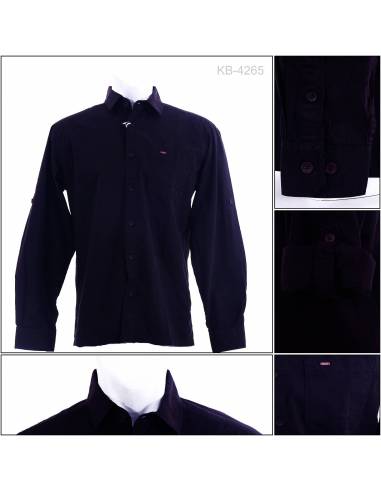 Kemeja Cowok Lengan Panjang Regular Fit...