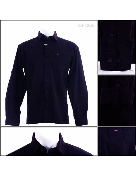 Kemeja Cowok Lengan Panjang Regular Fit Cardinal M-XL