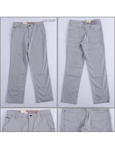 Celana Panjang Cowok Kasual Abu Silver Cardinal...