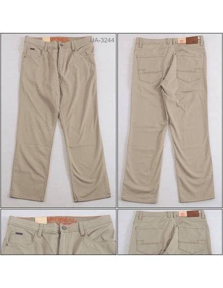 Celana Panjang Cowok Kasual Cream Redish Cardinal 34-36