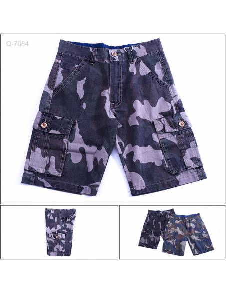 Celana Pendek Katun Cowok Cargo Doreng Design Brand 30-40