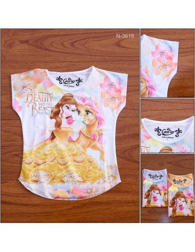 Kaos Anak Cewek Lengan Pendek Coco Ice 4-8