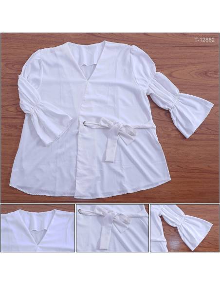 Atasan Blus Cewek Lengan Panjang Kukky Top 2XL