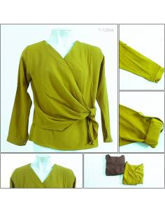 Atasan Blus Cewek Lengan Panjang Jeff All Size