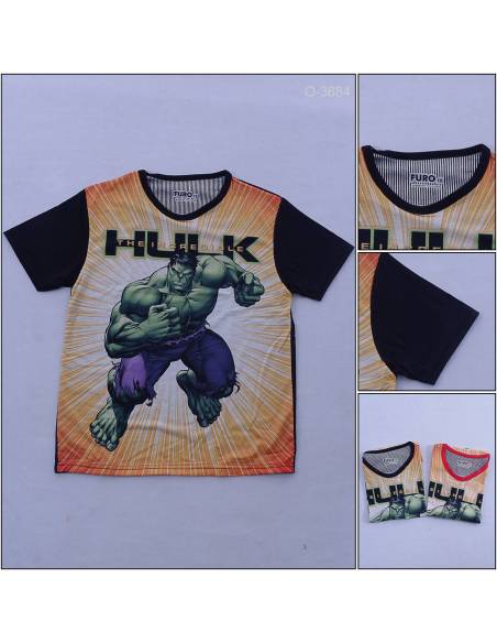 Kaos Anak Cowok Lengan Pendek Furo