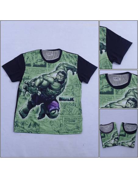 Kaos Anak Cowok Lengan Pendek Furo