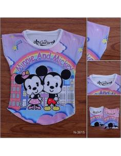 Kaos Anak Cewek Lengan Pendek Coco Ice