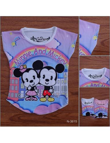 Kaos Anak Cewek Lengan Pendek Coco Ice
