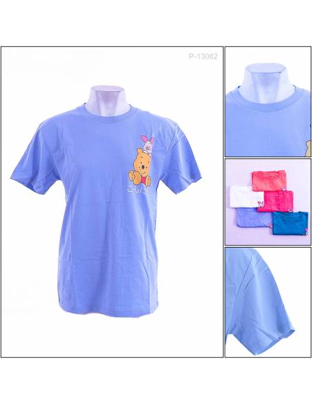 Kaos Cewek Lengan Pendek Popsy