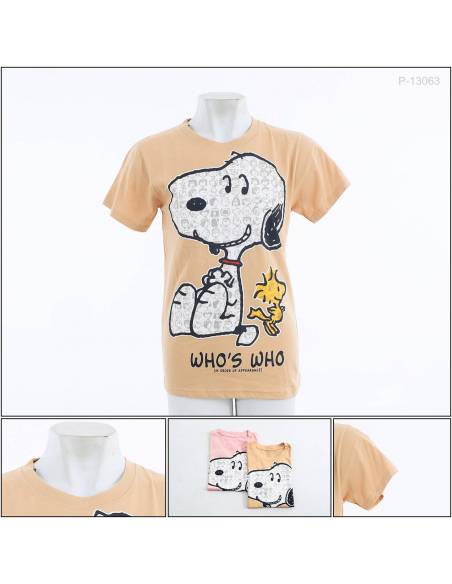 Kaos Cewek Lengan Pendek Oreenjy