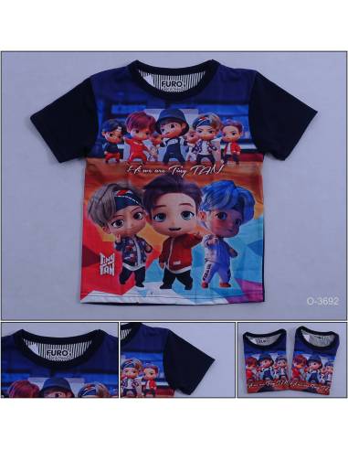 Kaos Anak Cowok Lengan Pendek Furo