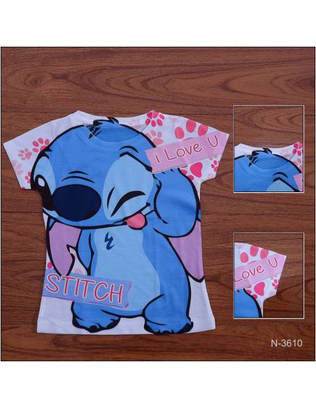 Kaos Anak Cewek Lengan Pendek Coco Ice 4-14