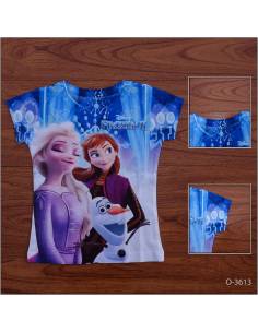 Kaos Anak Cewek Lengan Pendek 4-12