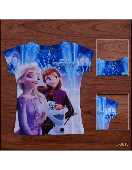 Kaos Anak Cewek Lengan Pendek 4-12