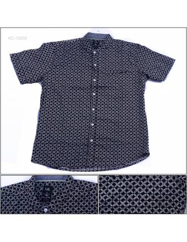 Kemeja Muslim Cowok Lengan Pendek Modern Fit U8...