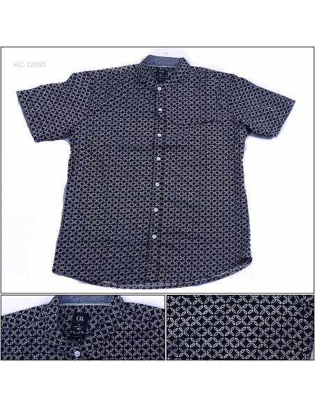 Kemeja Muslim Cowok Lengan Pendek Modern Fit U8 M-XXL