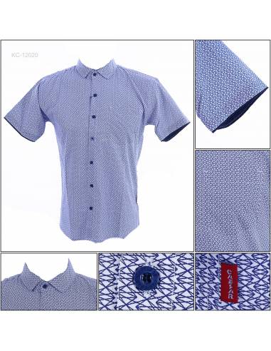 Kemeja Cowok Lengan Pendek Caesar M-L