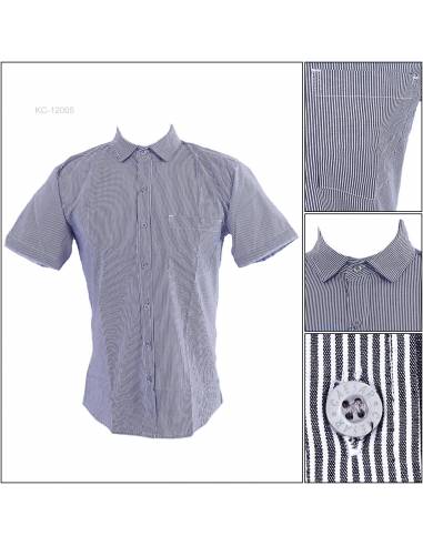 Kemeja Cowok Lengan Pendek Caesar M-L