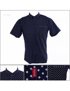 Kemaja Cowok Lengan Pendek Caesar M-XXL