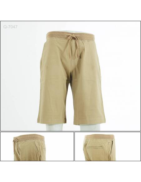 Celana Pendek Katun Cowok Rib Kolor Vice 28-34