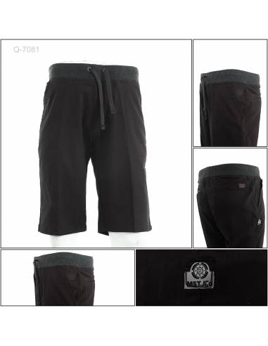 Celana Pendek Katun Cowok Rib Kolor MST M-L