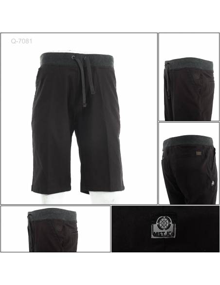 Celana Pendek Katun Cowok Rib Kolor MST M-L