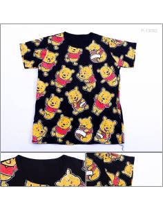 Kaos Oblong Cewek Lengan Pendek Oreenjy