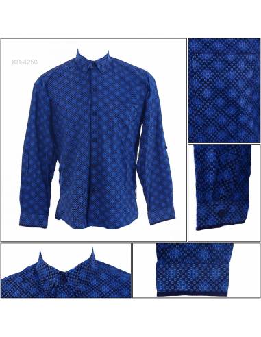 Kemeja Cowok Lengan Panjang John F Gee L-XL