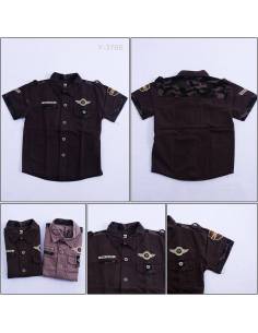 Kemeja Anak Cowok Lengan Pendek Benri 1-3