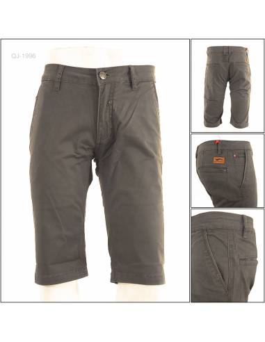 Celana Pendek Jeans Cowok Skinny Stretch...