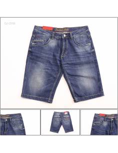 Celana Pendek Jeans Cowok Slim Fit Cardinal 35-37