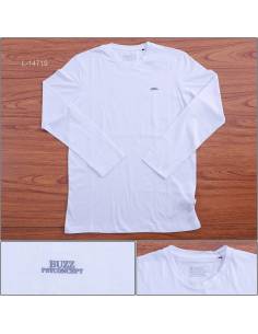 Kaos Oblong Cowok Lengan Panjang Buzz M-XL