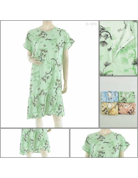 Baju Tidur Cewek Lengan Pendek Yosuma