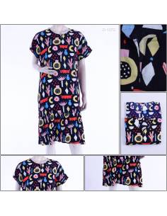 Baju Tidur Cewek Lengan Pendek