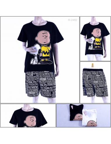 One set/Setelan Lengan Pendek Dan Celana Pendek...