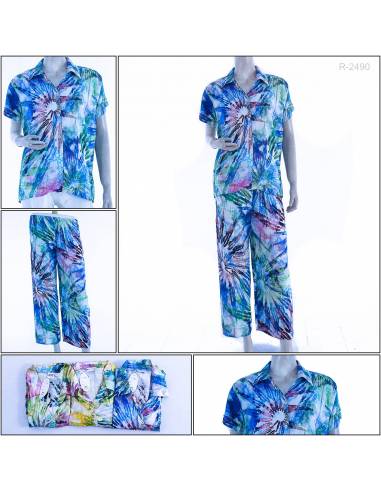 One set/Setelan Lengan Pendek Dan Celana...