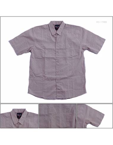 Kemeja Cowok Casual Lengan Pendek John F.Gee M-XL
