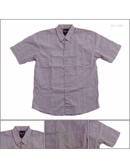 Kemeja Cowok Casual Lengan Pendek John F.Gee M-XL