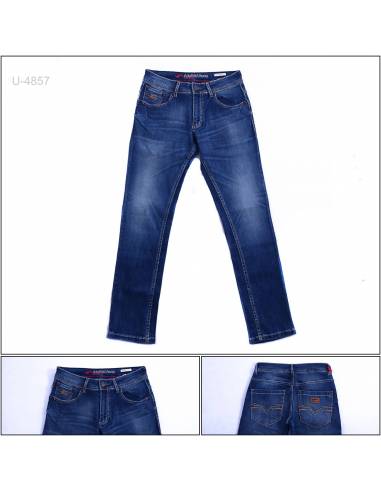 Celana Panjang Jeans Cowok Skinny Stretch...