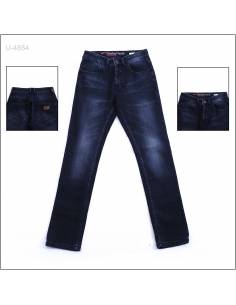 Celana Panjang Jeans Cowok Slim Fit Stretch Cardinal 33-36