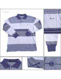 Kaos Kerah Cowok Lengan Panjang Hassenda M