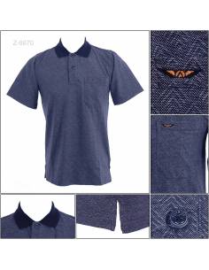 Kaos Kerah Cowok Lengan Pendek Silomide M