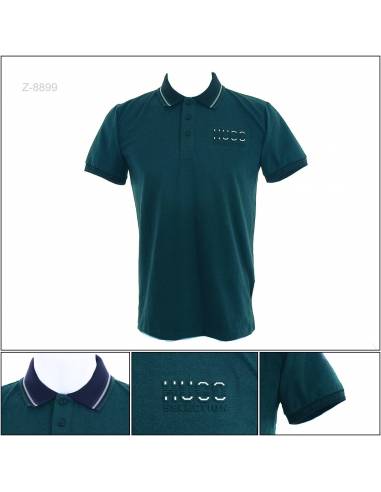 Kaos Kerah Cowok Lengan Pendek Hugo M