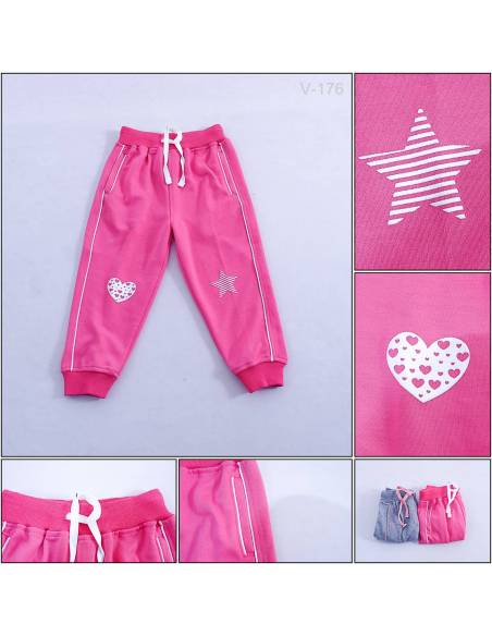 Celana Training Panjang Anak Cewek Benri 4-8