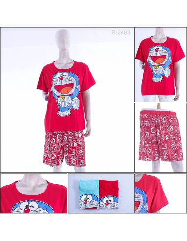 One set/Setelan Lengan Pendek Dan Celana Pendek...