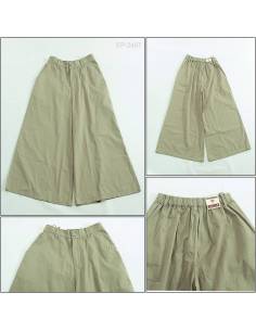 Kulot Katun Panjang Cewek LT Olive Mistiten