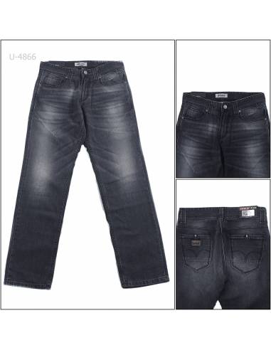 Celana Panjang Jeans Cowok Reguler Lois 30-36